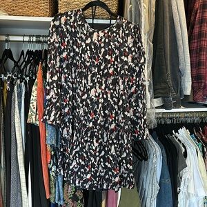 2/$20 Semi-sheer silky dress EUC
